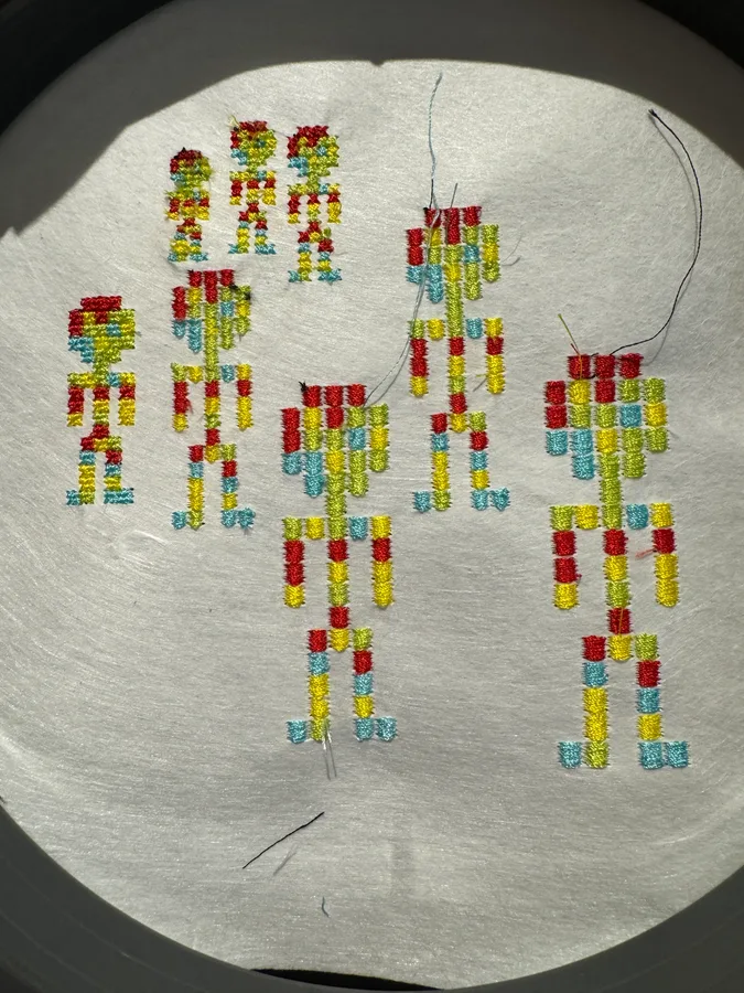 Testing the pixels in thread
