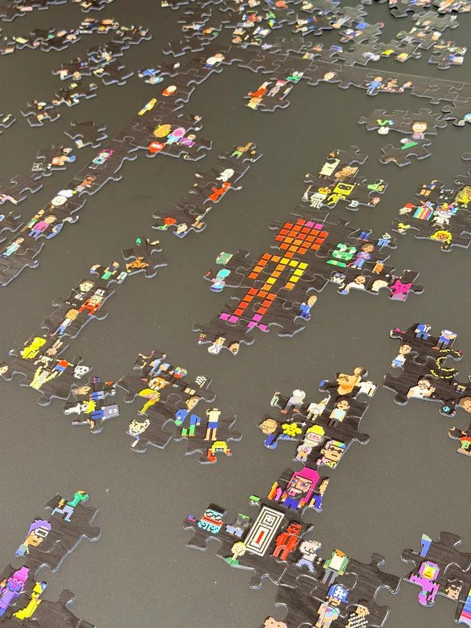 The cast as a puzzle
